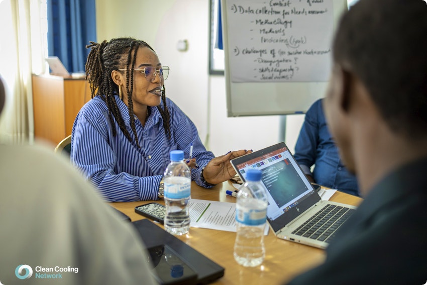 Discussing start-up ideas