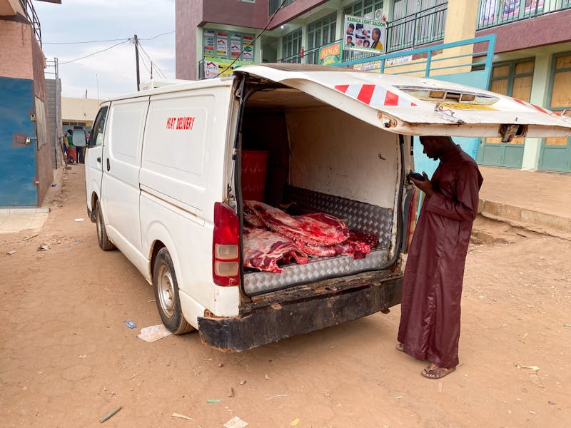 The meat truck - Caroline Namara