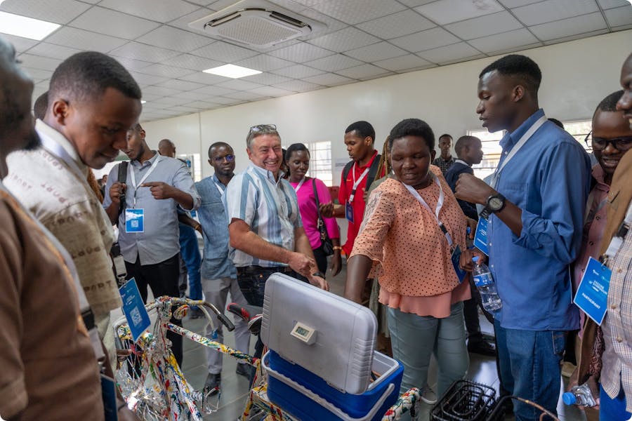 Visitors during the Vaccine Symposium 2025