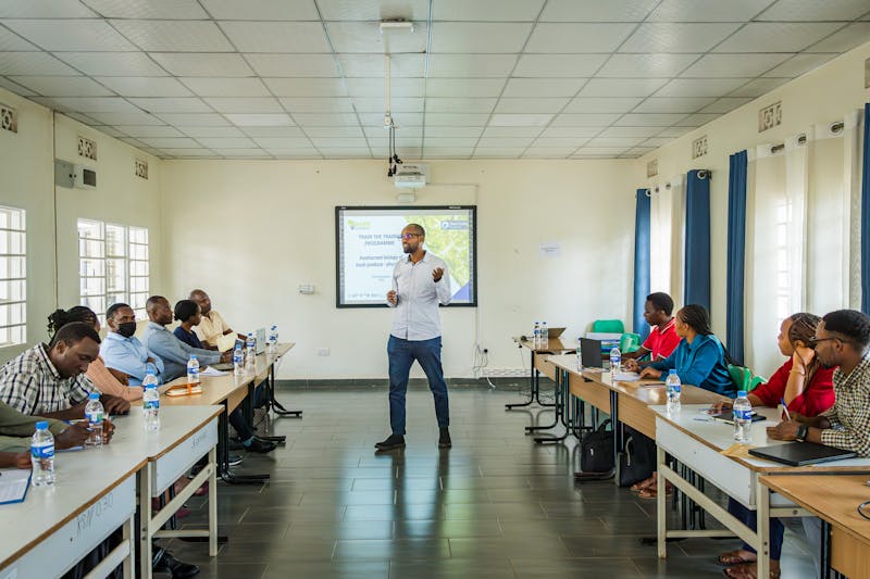  Juvenal Djangwani post-harvest management lecturer at ACES
