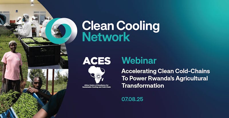 Clean Cooling Webinar Events